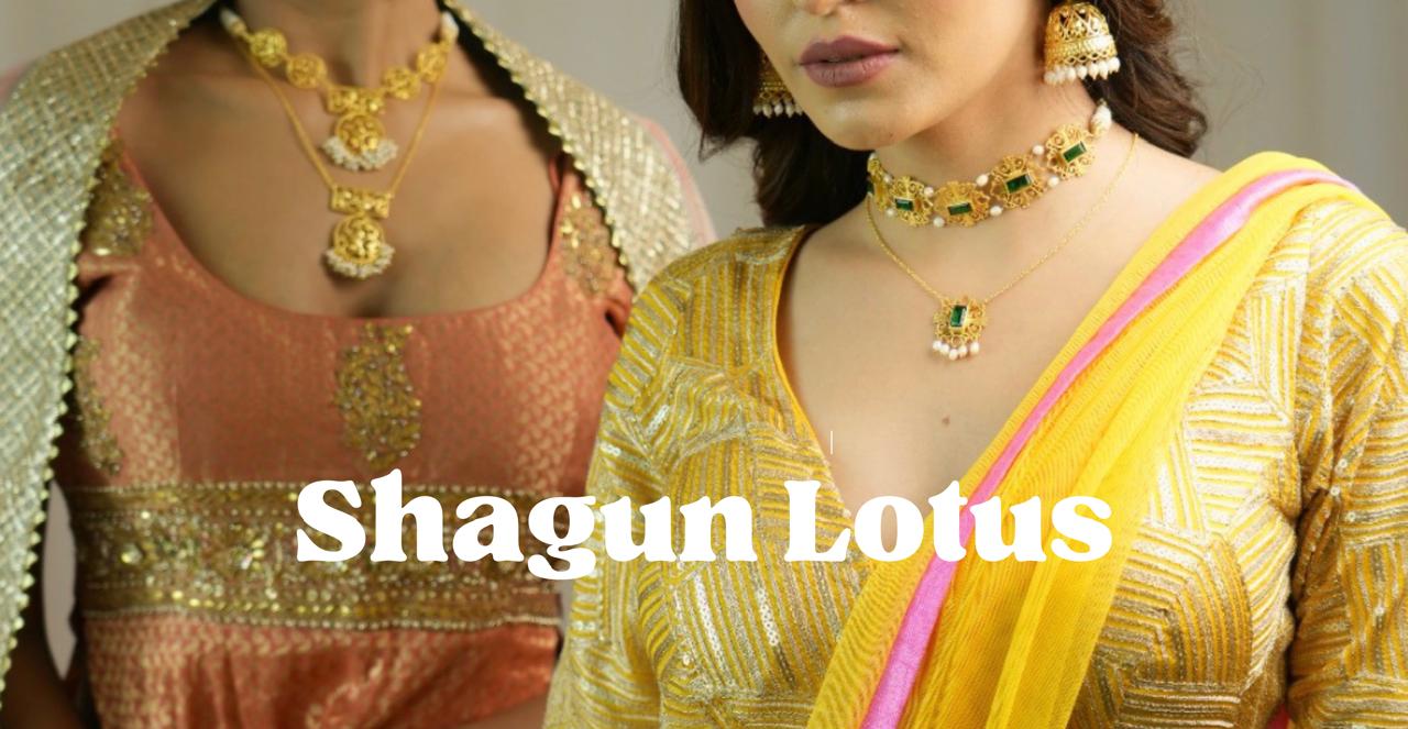 Celebrate moments of joy with the grace and charm of Amaltaas Lotus Shagun. This collection has timeless tradition pieces with modern elegance. Come shine in the Amaltaas hues!