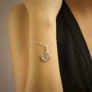 Capricorn 92.5 Silver Chain Bracelet