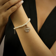 Taurus Pearl 92.5 Silver Bracelet