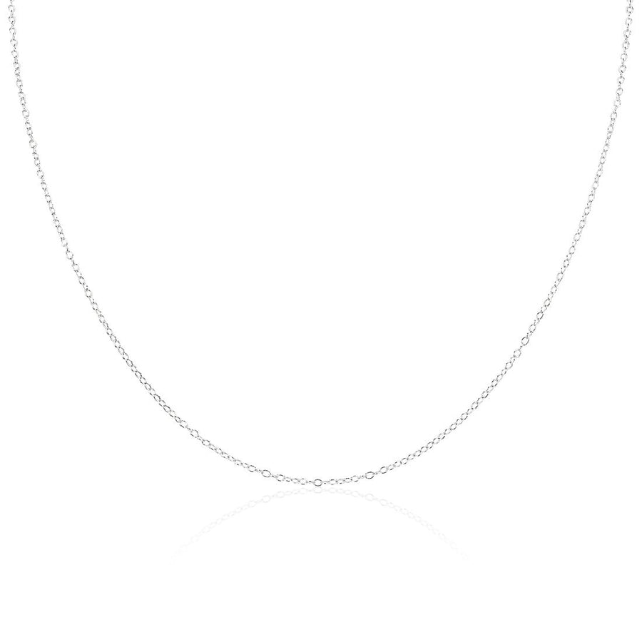 Unisex Sleek 92.5 Silver Chain