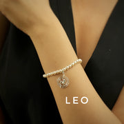 Woman Pearl Bracelet - ALL Zodiac Sun Sign in 92.5 Silver