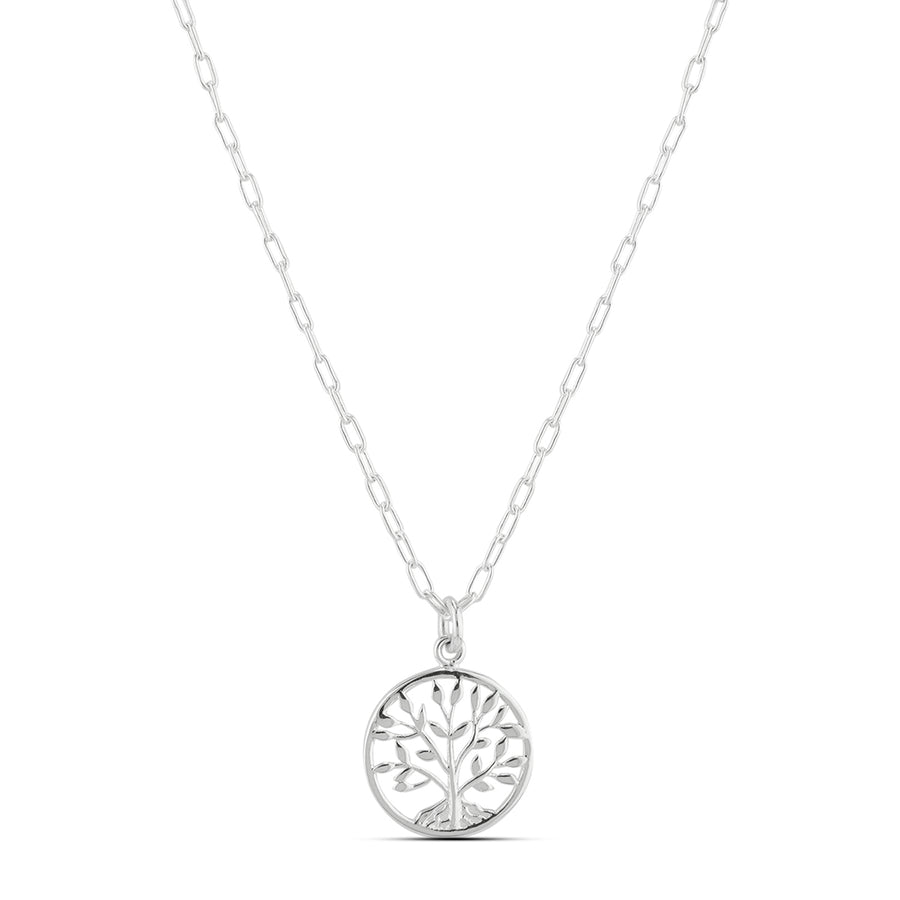 Unisex Necklace - Tree of life 92.5 Silver