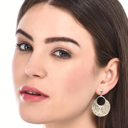 Golden Cobbled Lane Earring