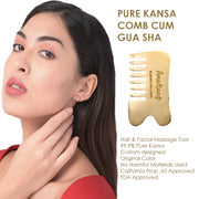 Kansa Comb Gua Sha