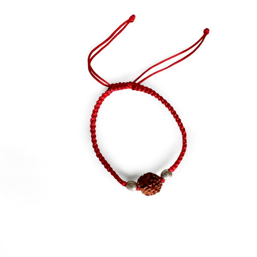 MEN - Rudraksha Shiva Bracelet with 92.5 Silver Beads