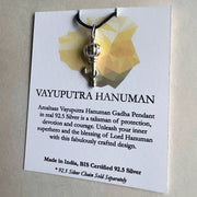 Pendant- Vayuputra Gadda 92.5 Silver