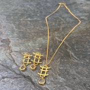 Torii Citrine Earring