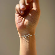 WOMEN - Infinity 92.5 Silver Bracelet