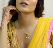 Shagun Green Necklace