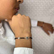 KIDS-Sun Moon 92.5 Pure Silver Bracelet