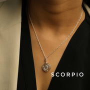 Scorpio Chain 92.5 Silver Necklace