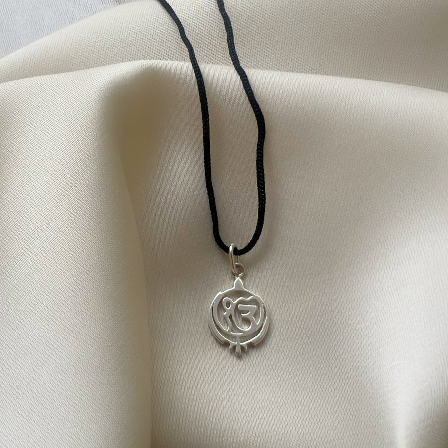 PENDANT - Ek Onkar Kripa 92.5 Silver Pendant