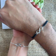 COUPLE - Infinite Love 92.5 Silver Bracelets