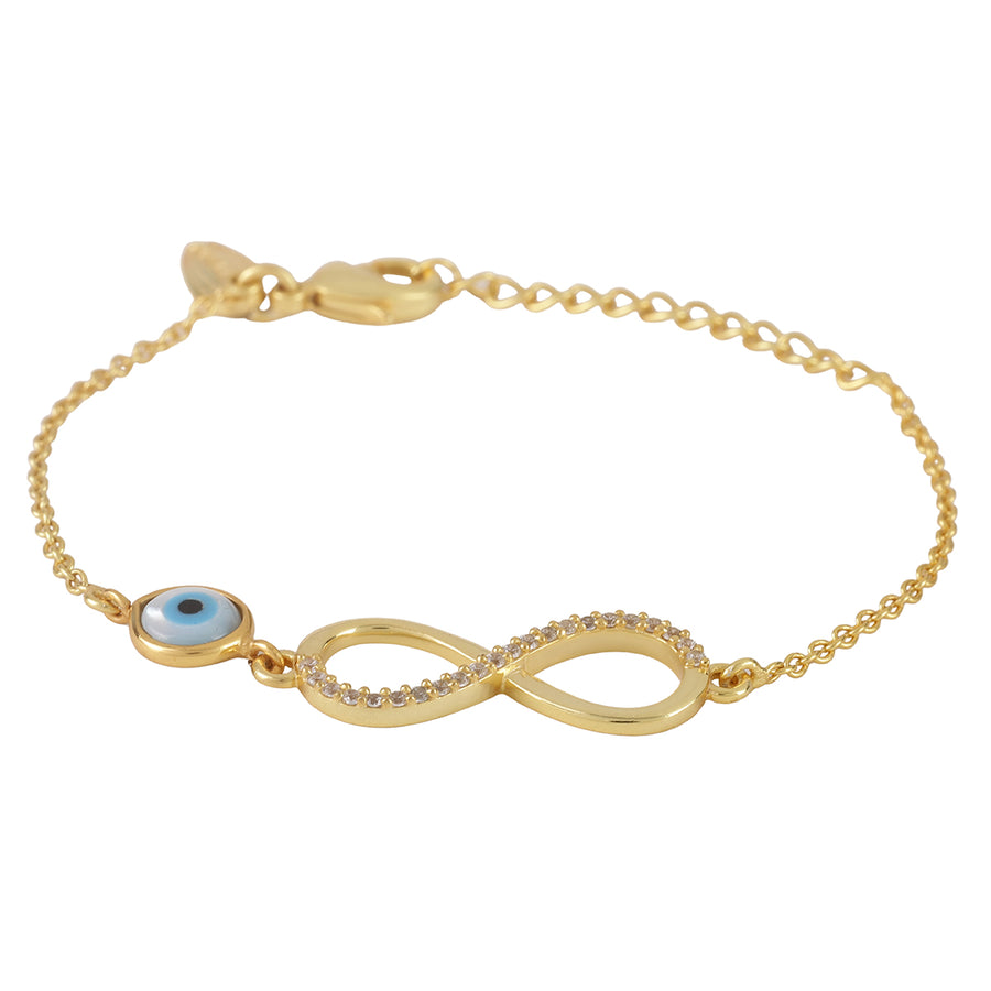 Infinity Evileye (MOP) Bracelet