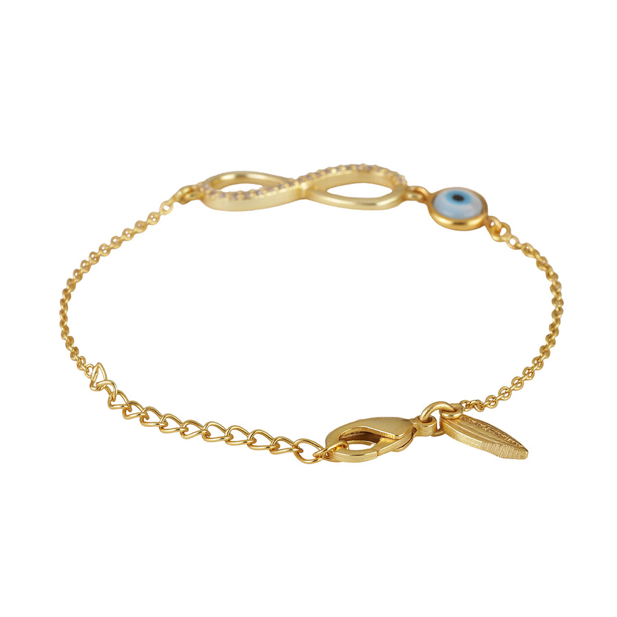 Infinity Evileye (MOP) Bracelet