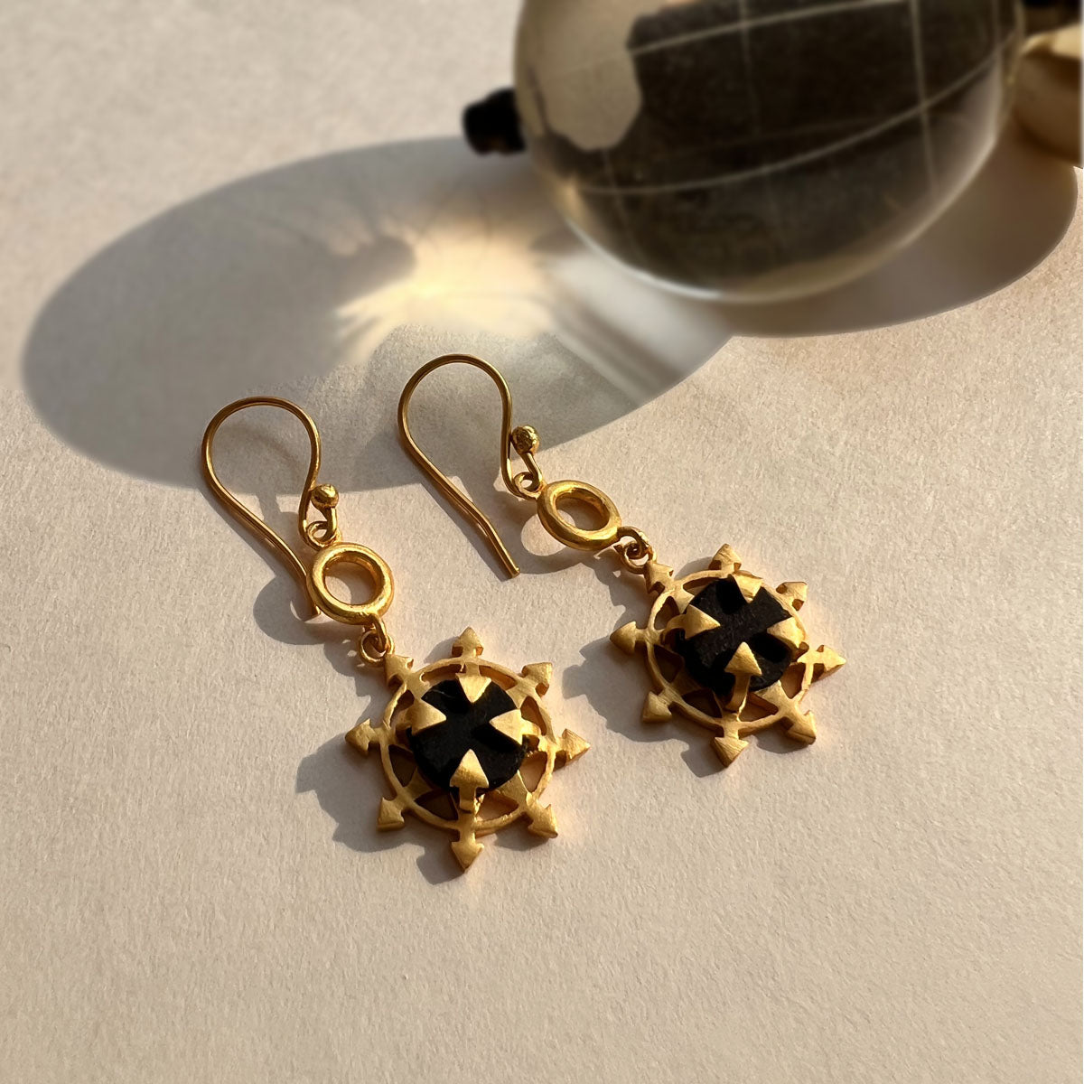 Rising Sun Hook Earring