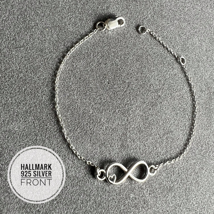 WOMEN - Infinity 92.5 Silver Bracelet