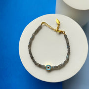 Labradorite Nazar EvilEye Bracelet