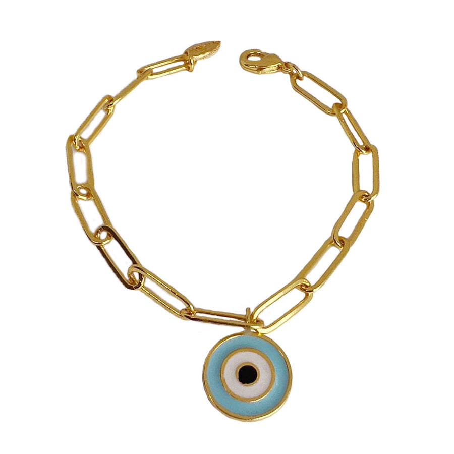 Nazar Big EvilEye LinkChain Bracelet